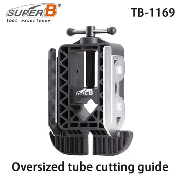 Super B TB-1169 Požičovňa Nadrozmerné trubice rezanie sprievodca Nástroj až 75 mm alebo kruhové rúry z 1