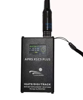X1C5 Plus APRS Prenosné Brány DIGI TRACKER IGATE GPS+WIFI+Bluetooth VHF