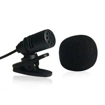 Prenosné 3,5 mm Mini Mikrofón Pre Prednáške Výučby Konferencie Mikrofón Slúchadlá Klope Lavalier Klip Mikrofón Príslušenstvo