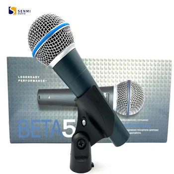 BETA58A Káblové Dynamický Mikrofón Vysokej Kvality Super-Cardioid Ručný Mikrofón Pre Ktv/Výkon