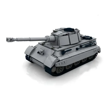 NOVÉ 881PCS WW2 Vojenskú MOC 1:32 Rozsahu nemecký Kingtiger Tank Model DIY kreatívne nápady high-tech ChildToy Darček Obrnené Auto Bloky