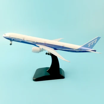 Pôvodného modelu Lietadla Boeing 777 20 cm Zliatiny Kovov Modelu Lietadla Air W Stand Lietadla kladka podvozok, Zbierať darčeky Remeslá