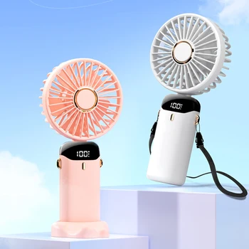 Usb Prenosné Ventilátor Rechargeble Fanúšikov na Domáce Ručné Ventilátor Mini Nabíjateľná Elektrické Handdeld Stôl Malé Tiché Chladenie Roztomilý Ventilátor