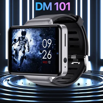 2023 DM101 4G Smartwatch GPS, WIFI, Android smart hodinky Mužov 2022 3G 32G 2080MAh Batérie Duálne Kamery Telefónu sledovať 2,4 palca 640*480