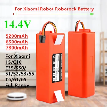 Robotický Vysávač Náhradné Batérie pre Xiao Robot Roborock S50 S51 S55 Príslušenstvo, Náhradné Diely li-ion batérie 5200mAh
