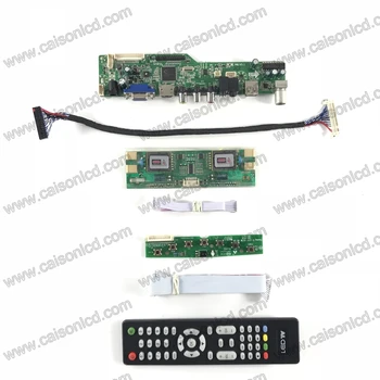 M6-V5.1 LCD TV radič rada podpora VGA AUDIO AV USB TV pre 20.1 palcový 1680X1050 lcd panel 4-lampa LM201WE3-TLF8 M201EW02
