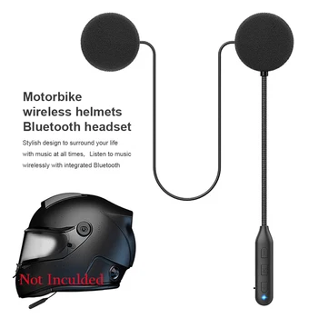 Motocyklové Prilby HiFi Slúchadlá Nabíjateľná Slúchadlá Bluetooth-kompatibilné 5 0 Headset Mikrofón, Motocyklové Príslušenstvo