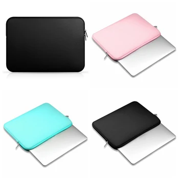 4 Farby 1PC Prenosný Notebook Ochranné puzdro pre Notebook Sleeve Prípade 11 13 14 15 15.6 Palce Počítač Bag obal pre Macbook Taška