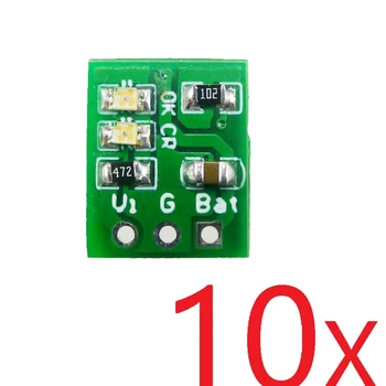 10 Ks 1A Mini Li Lítiové Batérie, Nabíjačky Modul Doska Pre UNO MEGA KVÔLI Breadboard PCB 18650 Solárny Panel