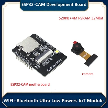 ESP32-CAM Vývoj Doska+OV2640 Modul Kamery Nastaviť 520KB+4M PSRAM WIFI+Bluetooth Ultra Low Právomoci internet vecí Modul 5V