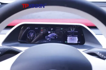 Ditigal Klastra Obrazovky Pre Tesla Model 3 Model Intel Y AMD Auto LCD Panel ovládací Panel Multifunkčný Tachometra