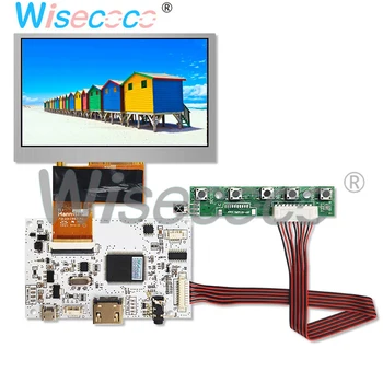 4.3 palcový LCD displej HSD043I9W1-A00 rozlíšenie 480×272 s ovládacím vodičom doska pre A01 GPS, DVD, LCD monitor urob si sám