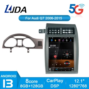 8G+128G Android 13 Auto Multimediálny Prehrávač pre Audi Q7 4L 2006~2015 12.1 Palce autorádia GPS Navigácie Carplay Audio Video Prehrávač