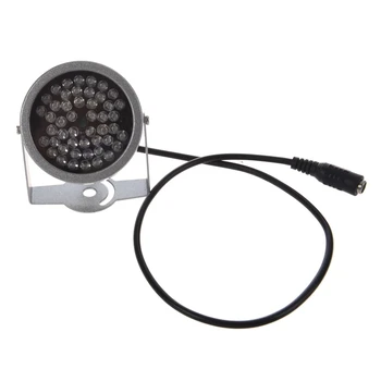5X 48 LED IR Iluminátor Infračervené Nočné Videnie Svetla Bezpečnostné Svietidlo Pre CCTV Kamery