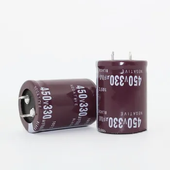5 ks/veľa 330UF 450V 330uf 450v 30 mm*40mm elektrolytický kondenzátor LS(krátka noha) qood kvality